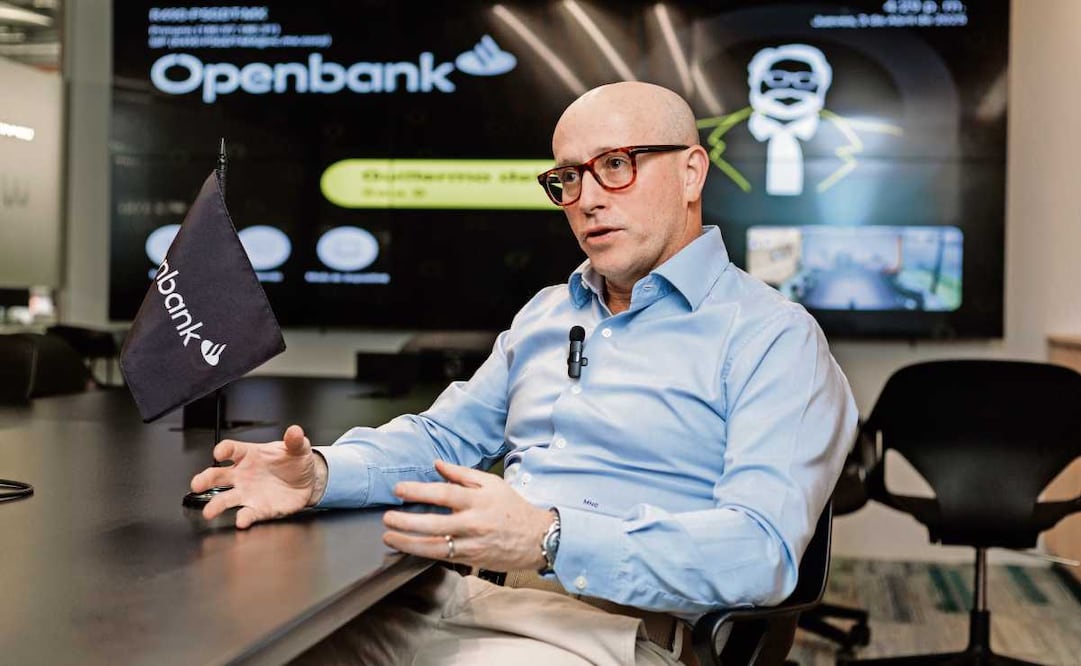 Para Matías Núñez, director general de Openbank México, la baja penetración de servicios financieros en el país permite que las ofertas digitales puedan crecer y competir con el segmento tradicional. Foto: yaretzi Osnaya / EL UNIVERSAL