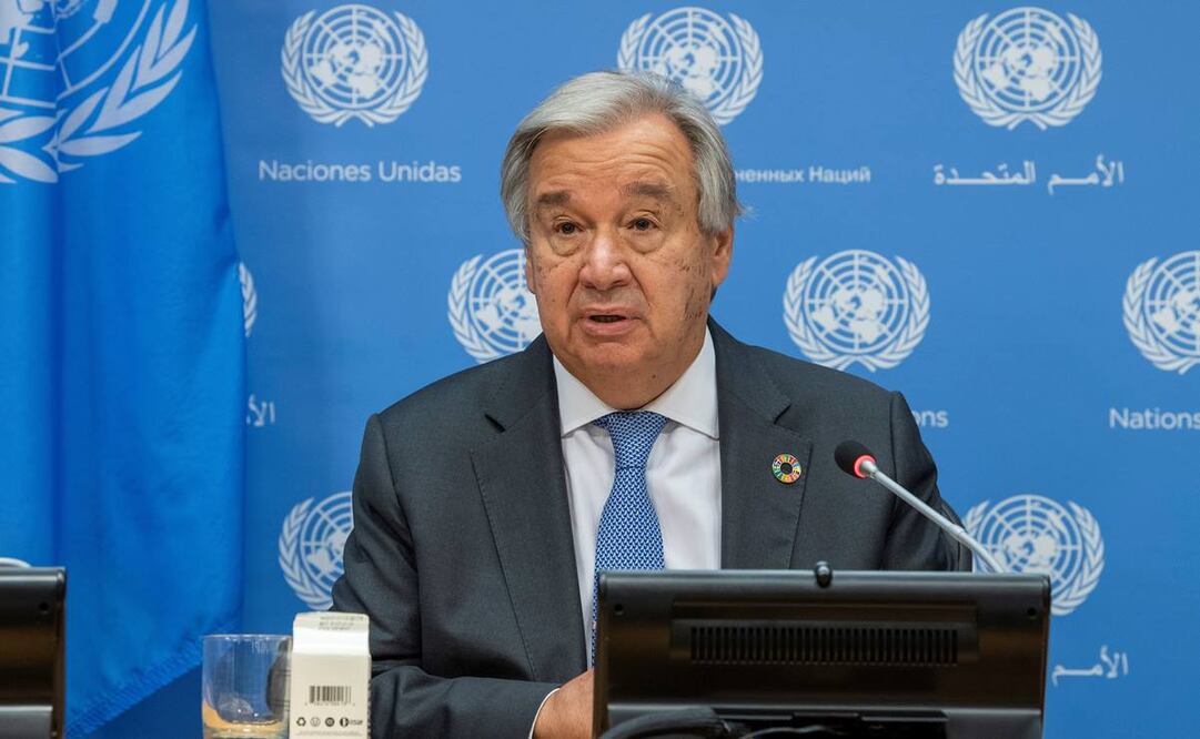 António Guterres, secretario general de la ONU. Foto: EFE