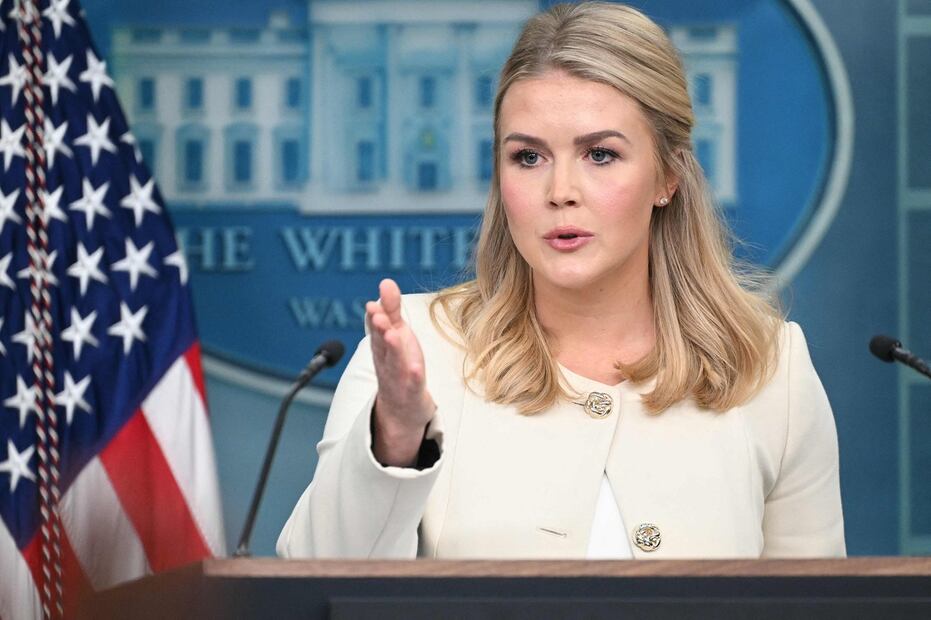La iniciativa de Amazon "no es una sorpresa", afirmó la secretaria de prensa de la Casa Blanca, Karoline Leavitt. Foto: AFP