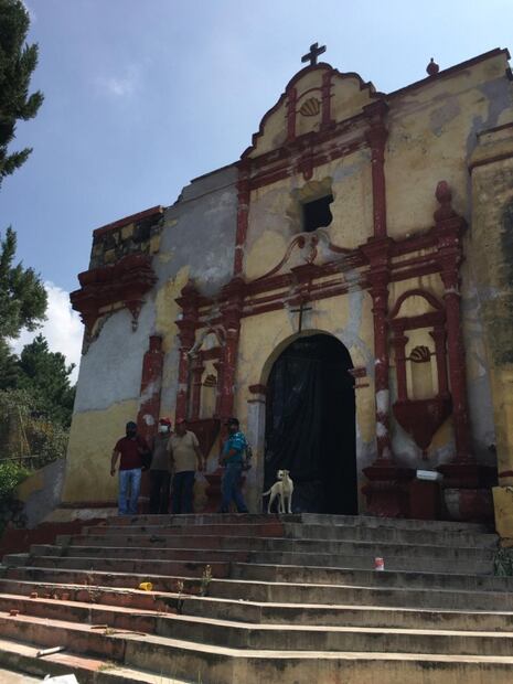 Pobladores aportan recursos para concluir obra en santuario dañado en sismo del 2017