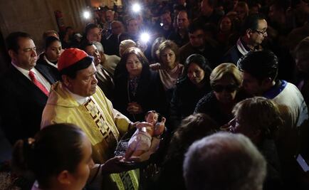 Norberto Rivera oficia su última misa de Nochebuena al frente de la Iglesia en México