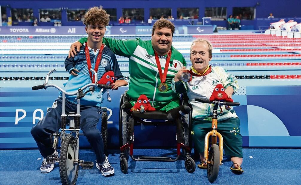 Pasó de vivir "entre fuego" a ser multimedallista. Foto: Especial