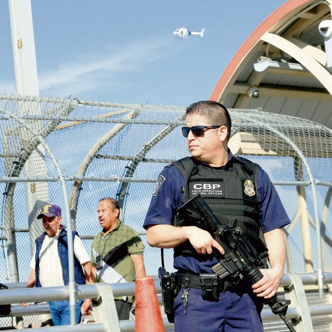 La Canaco de Reynosa afirma que de cerrarse puentes internacionales los comerciantes de México y EU se verían afectados. CHRISTIAN TORRES. XINHUA 