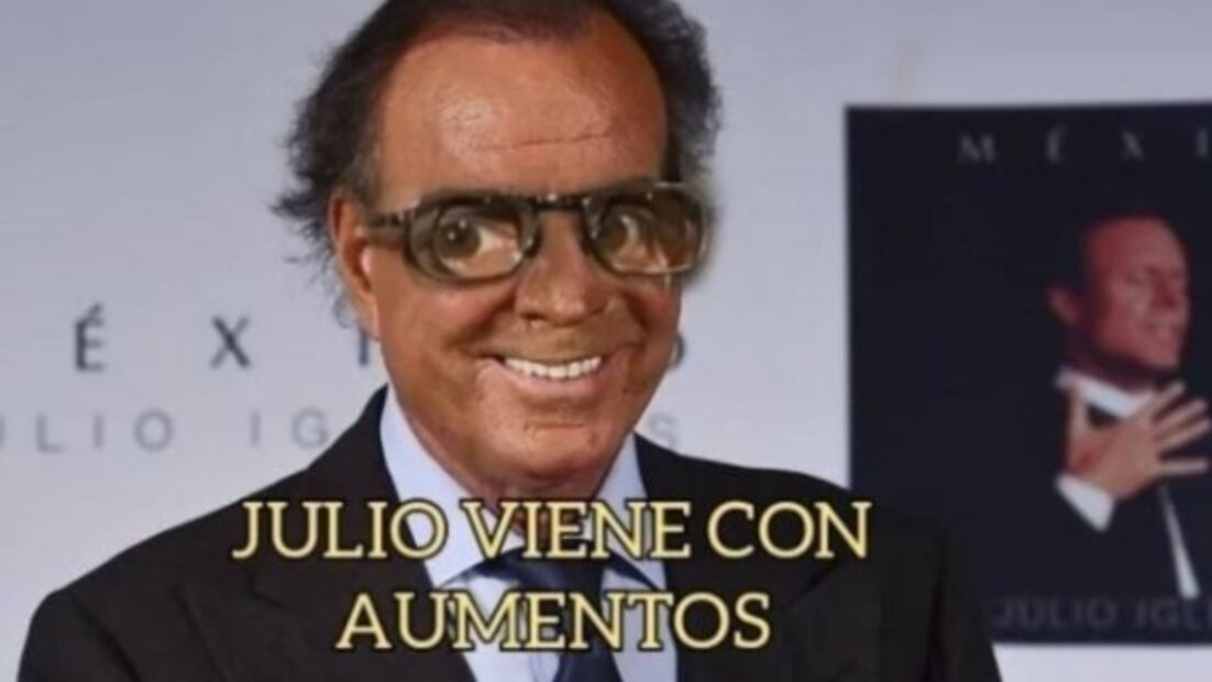 Llega julio y con él los divertidos memes de Julio Iglesias 