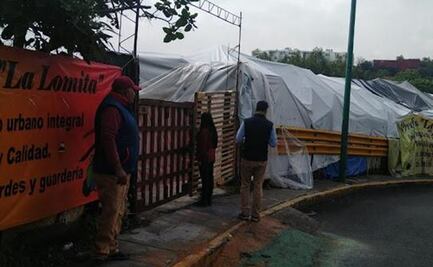 Alcaldía Álvaro Obregón señala a invasores del predio La Loma de incendiar viviendas en la zona 