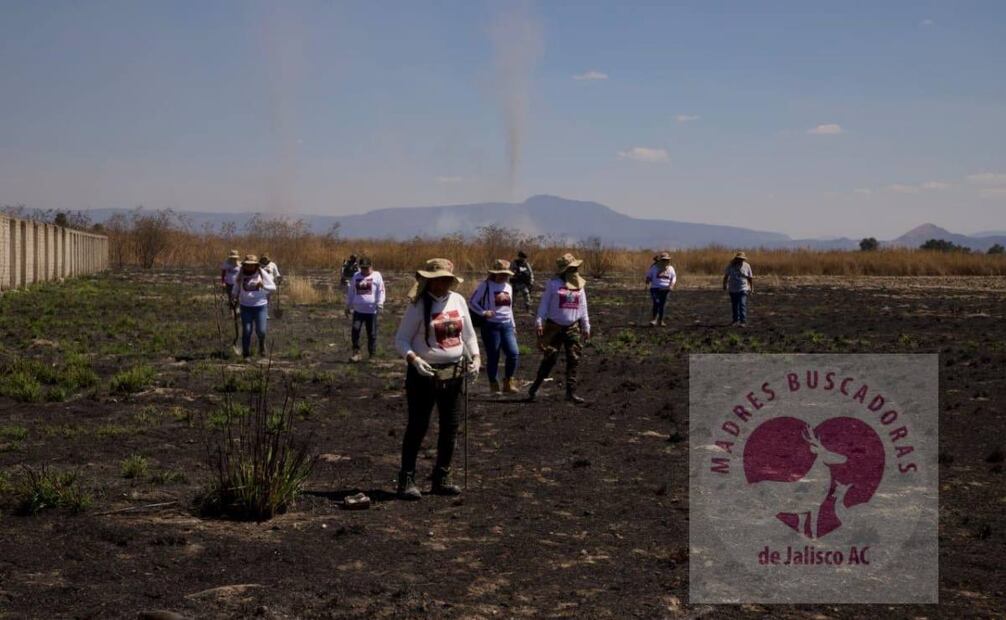 De acuerdo con Ceci Flores, en diciembre de 2024 y enero de 2025, Madres Buscadoras de Jalisco entró a hacer búsqueda en el rancho Izaguirre. Foto: Madres Buscadoras Jalisco