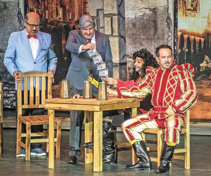 Cuarentenorio cómico inició temporada el 2 de octubre en el Centro Cultural Teatro 1. GERMÁN ESPINOSA. EL UNIVERSAL