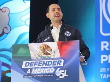 Acusa Marko Cortés a MC de hacerle el trabajo sucio a Morena al impugnar acuerdo del INE