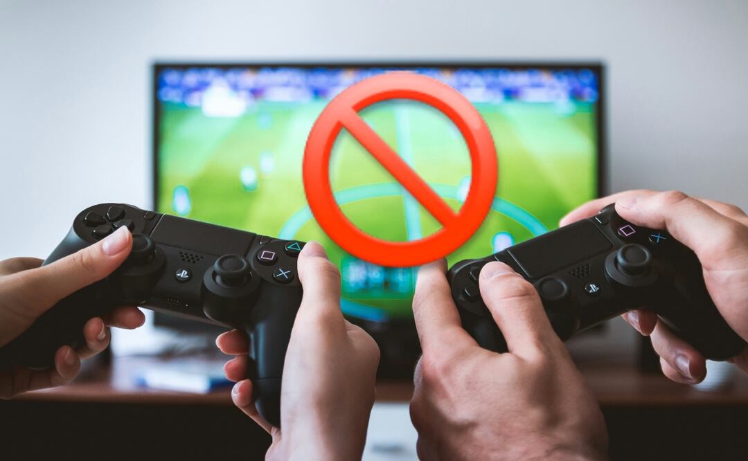 Caída PlayStation. Imagen: especial