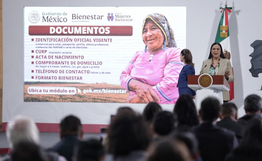 Documentos necesarios para registrarse en el programa Mujeres Bienestar. Foto: Fernada Rojas / EL UNIVERSAL