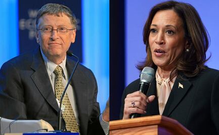 Bill Gates dona a Kamala Harris 50 mdd para su campaña, según The New York Times; “apoyo a candidatos que demuestran un claro compromiso"