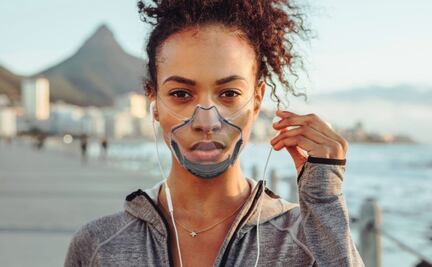 Preparan lanzamiento de cubrebocas transparente e inteligente