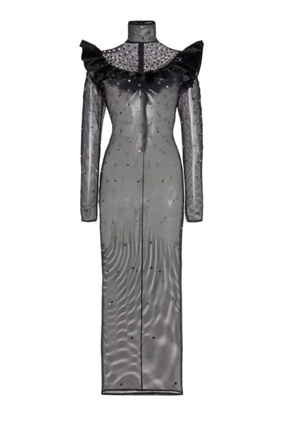 Galilea Montijo impacta con look de transparencias y cristales