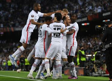 Barcelona vs Frankfurt: Goles, resultado y resumen de los cuartos de final en la Europa League