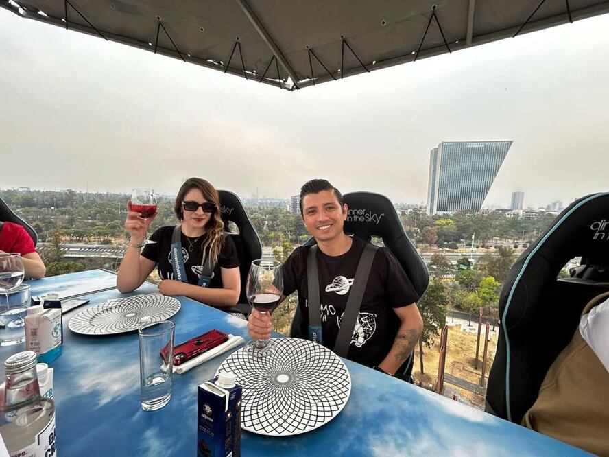 Foto: Dinner in the Sky México