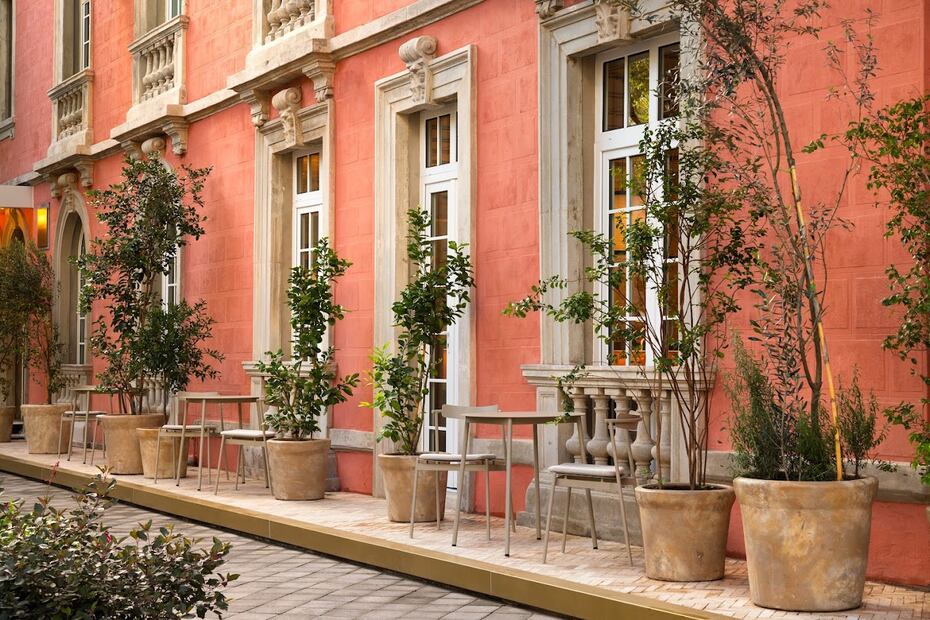 Terraza de la Casona Roma. Foto: Casona Roma