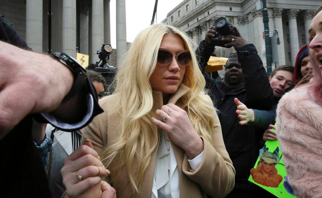 "No puedo trabajar con este monstruo", dijo Kesha en agosto en una declaración jurada en la que acusó a Dr. Luke de haberla violado hace una década después de haberle dado una píldora que la dejó inconsciente. FOTO: Mary Altaffer/AP.
