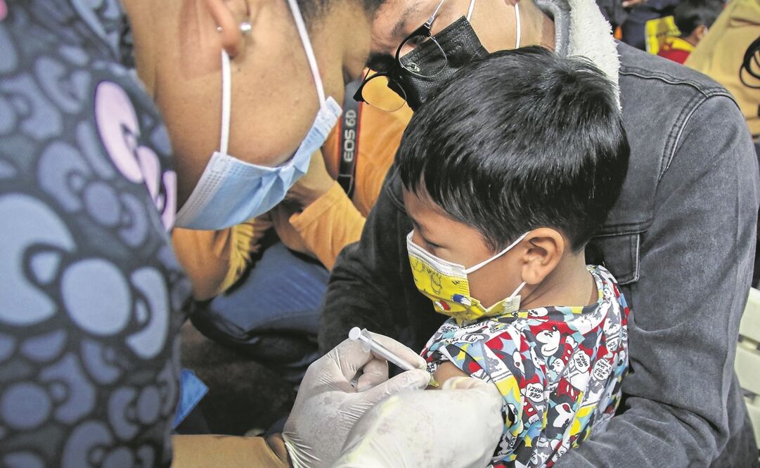 Jueces de todo el país están obligados a partir del pasado lunes a conceder suspensiones para que los menores de entre cinco y 11 años sean vacunados contra el Covid-19. Foto: ARCHIVO EL UNIVERSAL