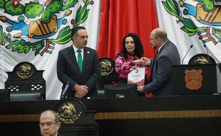 Congreso de Tamaulipas recibe Tercer Informe de Américo Villarreal; “su trabajo y sus logros son evidentes”, dice diputada