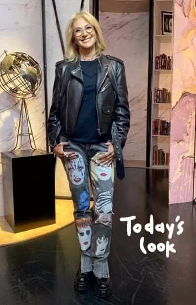 Adela Micha se une a la tendencia del look motomami
