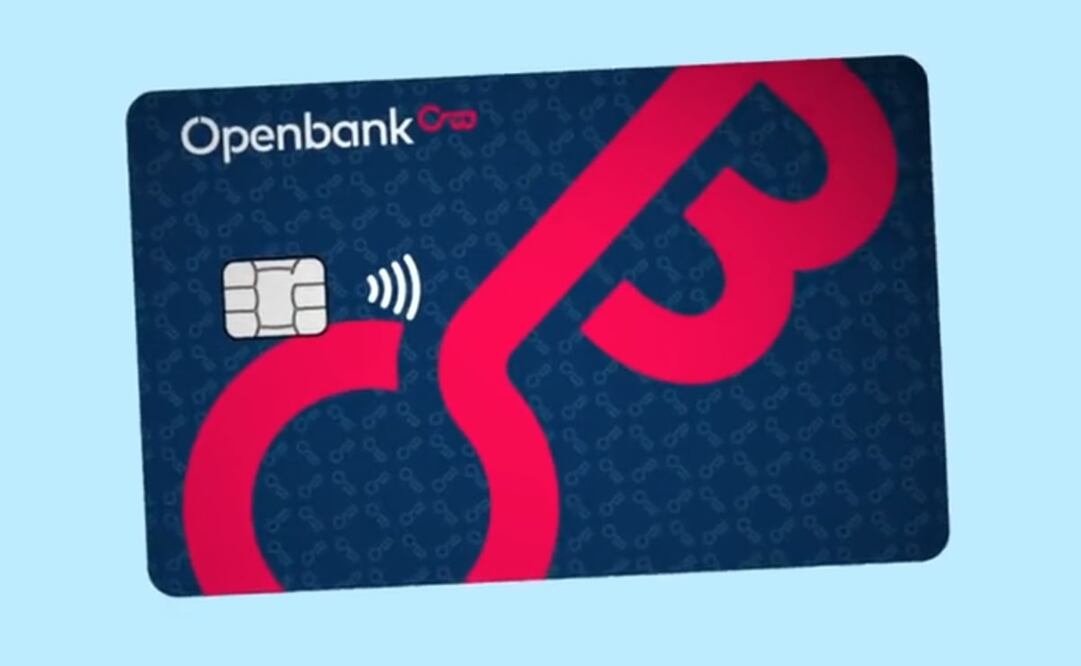 Openbank ofrece cuentas digitales con rendimiento de 10% anual fijo, así como tarjeta de crédito con reembolso. Foto: X @openbank_es