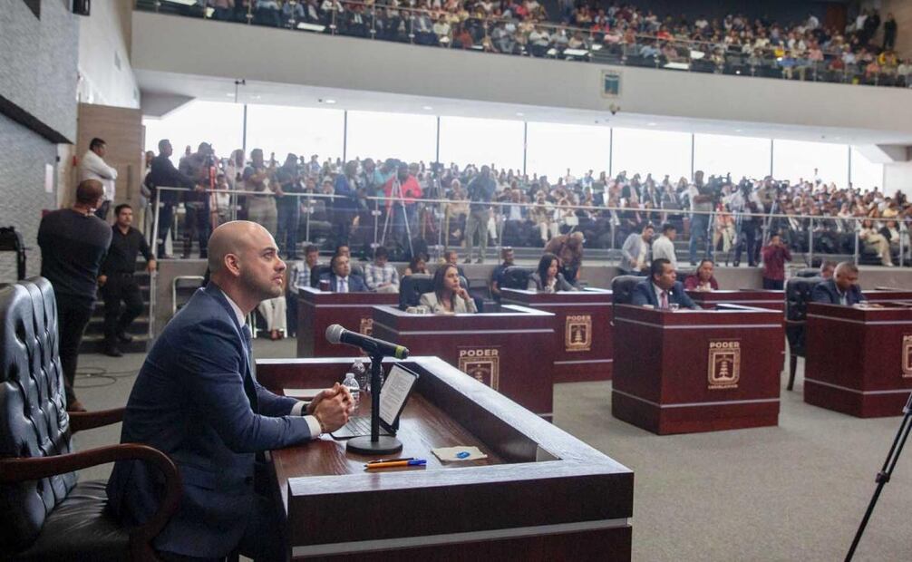 Maldonado Ceballos también informó que en lo que va de su gestión se iniciaron 109 carpetas de investigación por feminicidio (18/09/2025). Foto: Especial