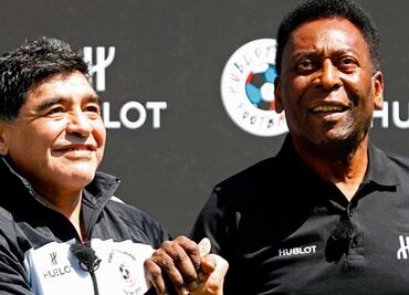 Conmebol homenajea a Maradona y Pelé