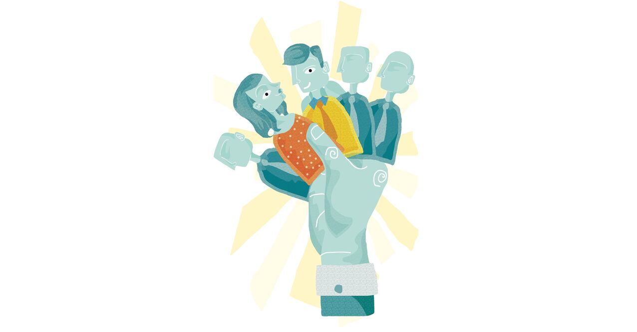 Retención de empleados (ILUSTRACIÓN: ROSARIO LUCAS. EL UNIVERSAL)