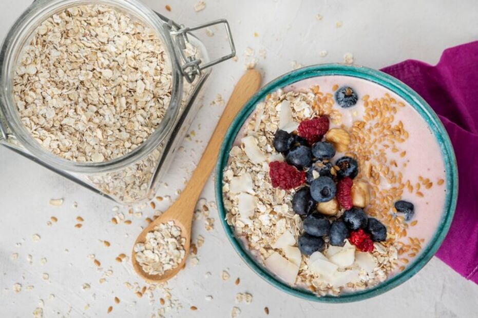 Dos alimentos saciantes. Fuente: Freepik