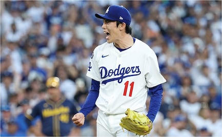 MLB: Los Ángeles Dodgers vencen a Milwaukee y se ponen a un triunfo de otra Serie Mundial