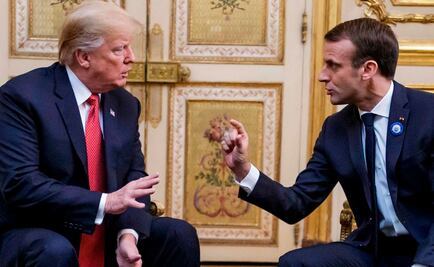 Los aliados se deben respeto, dice Macron tras críticas de Trump en Twitter