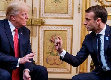 Los aliados se deben respeto, dice Macron tras críticas de Trump en Twitter