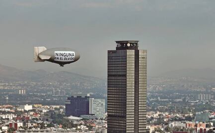 El dolor por los feminicidios en el cielo de México