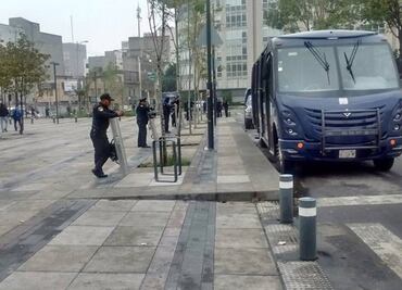 Realizan operativo en Jardín Pushkin para impedir ambulantaje