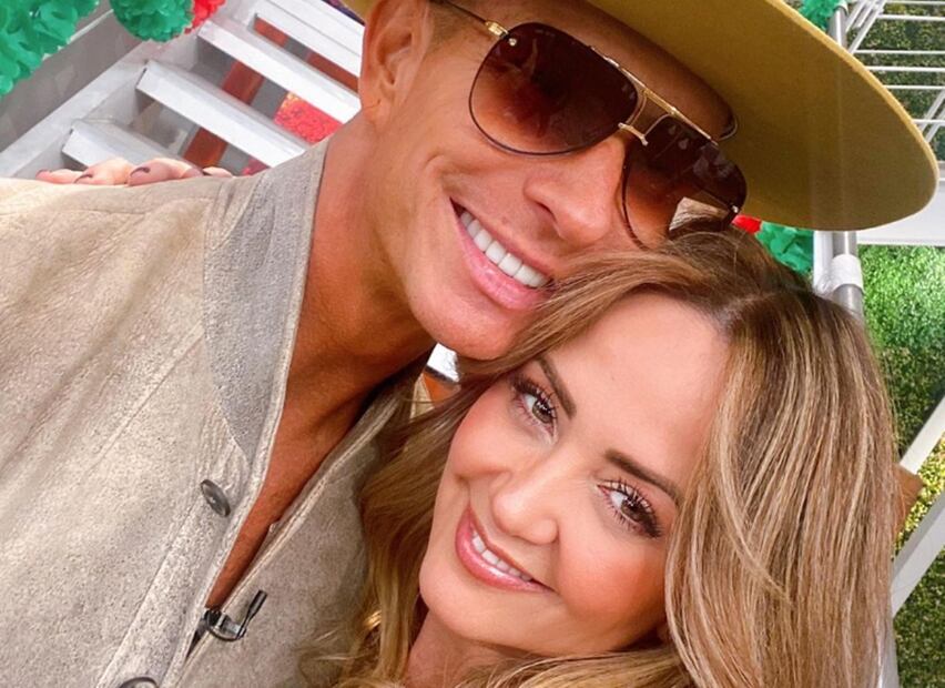 Andrea Legarreta y Erik Rubín se casaron en 2002 y en febrero pasado anunciaron que se separaban. Foto: Instagram