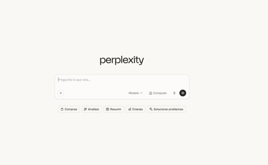 Perplexity IA para compras. Foto: Captura