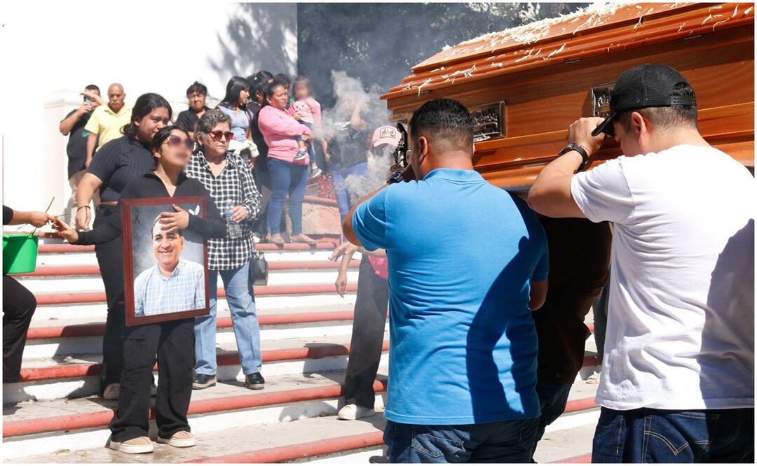 Martín Roberto Ramírez Ruiz, fue asesinado el pasado 24 de diciembre en la plazoleta del Barrio de San Mateo en Guerrero (26/12/2024). Foto: Dassaev Téllez Adame / Cuartoscuro.com