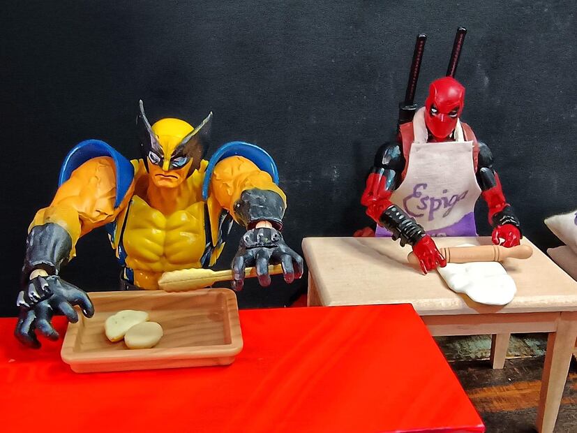 Los protagonistas del filme se encargaron de colaborar en el roceso. Foto: @panaderialaherenciaJD