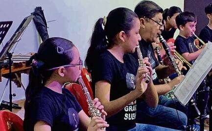 Tras periplo, jóvenes tendrán instrumentos musicales en Chiapas