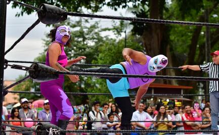 “Lucha Libre Triple V: Voz, Voto, Veracruz"; rudos y técnicos luchan para vencer la apatía y abstencionismo