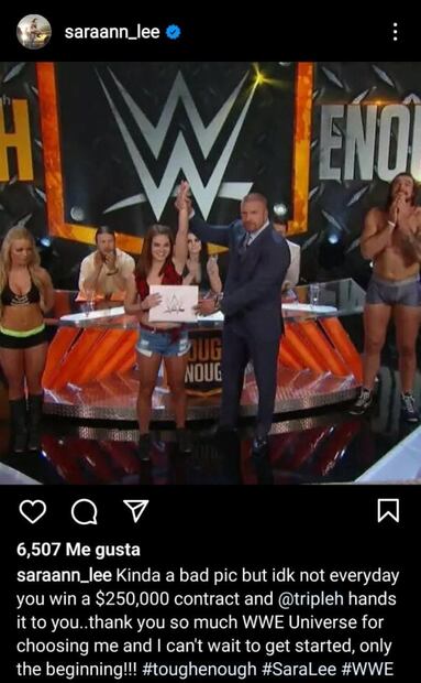 ¿Quién era Sara Lee? La exluchadora de la WWE que murió a los 30 años de edad