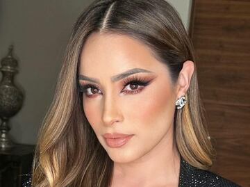 Cynthia Rodríguez y su outfit deportivo animal print