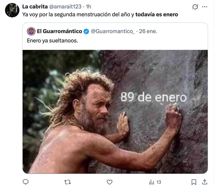 Los mejores memes que dejó enero eterno. Foto: Captura de pantalla