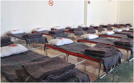 Instalan refugios temporales en Hidalgo por presencia de onda gélida; reportan temperaturas de hasta -4 grados