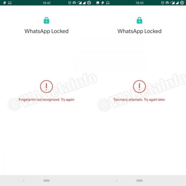 Así funciona la huella dactilar de WhatsApp en Android