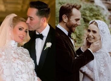 Famosas que lucieron los vestidos de novia más icónicos del 2021