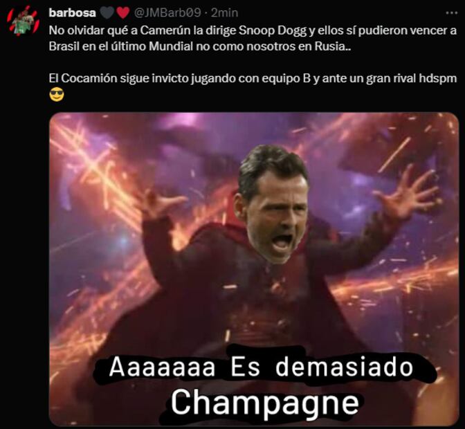 Los memes del empate de México con Camerún