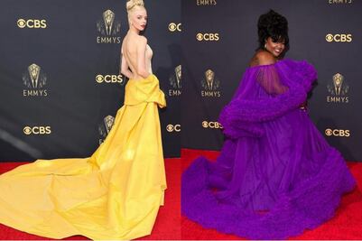 Las tendencias arrasadoras en la alfombra de los Emmys 2021