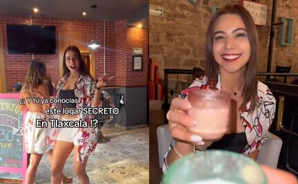 VIDEO: Tiktoker recomienda bar secreto en Tlaxcala... lo “clausuran” y le reclaman