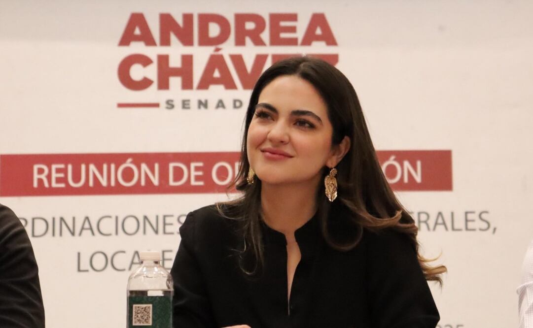 Andrea Chávez Treviño, senadora de Morena. Foto: Especial